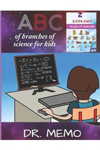 A B C of branches of science for kids