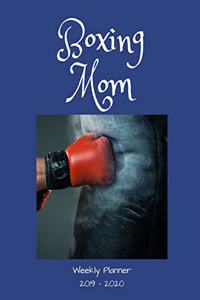 Boxing Mom 2019 - 2020 Weekly Planner