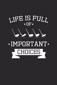 Life Is Full of Important Choices