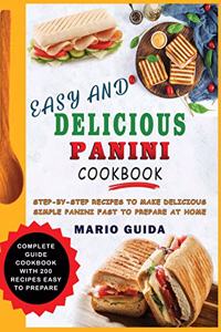 Easy and Delicious Panini Cookbook