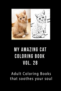 My Amazing Cat Coloring Book Vol 28