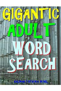 Gigantic Adult Word Search