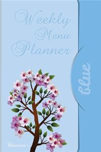 Weekly Menu Planner (blue)