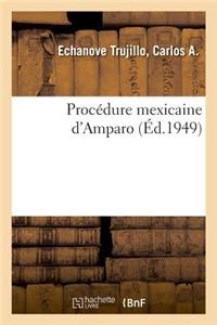 Procédure Mexicaine d'Amparo