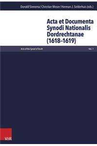 Acta of the Synod of Dordt