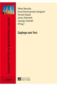 Zugaenge Zum Text