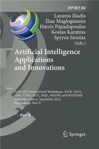 Artificial Intelligence Applications and Innovations