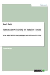 Personalentwicklung im Bereich Schule