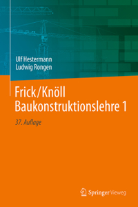 Frick/Knöll Baukonstruktionslehre 1