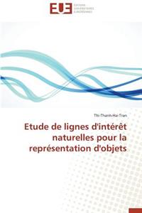 Etude de Lignes d'Intérèt Naturelles Pour La Représentation d'Objets