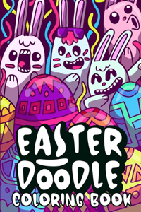 Easter coloring book Doodle