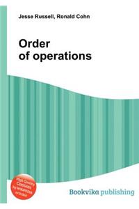 Order of Operations