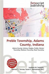 Preble Township, Adams County, Indiana