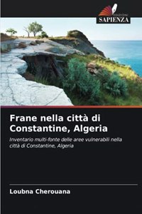 Frane nella città di Constantine, Algeria