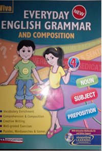 Everyday English Grammar & Composition - 4 - (With Cd)