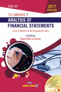 T.S. Grewal's Analysis of Financial Statements - CBSE XII: Including Work & Scanner (Old Edition)