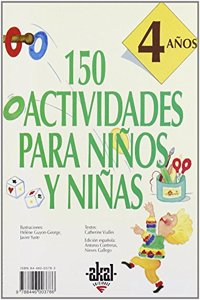 150 Actividades Para Nios y Nios de 4 Aos