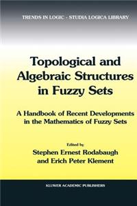 Topological and Algebraic Structures in Fuzzy Sets