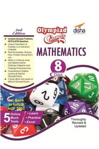 Olympiad Champs Mathematics Class 8 with 5 Mock Online Olympiad Tests 2nd Edition
