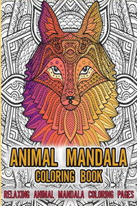 Animal Mandala Coloring Book