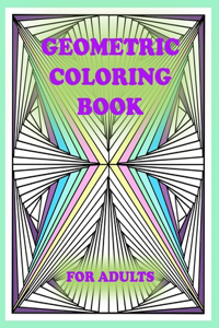 geometric coloring book for adults