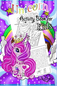 Unicorn Activity Book For Kids