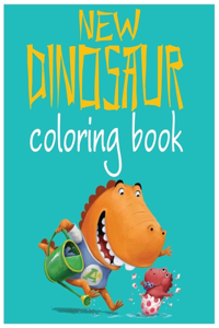New Dinosaur Coloring Book
