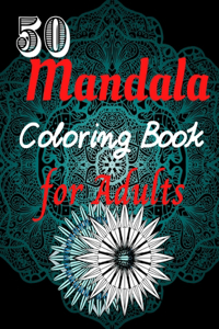 50 Mandala Coloring Book For Adults