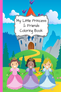 My Little Princess and Friends Coloring Book