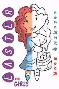 Easter Coloring Book for Girls