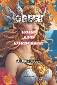 Greeks Gods and Goddesses Coloring Book