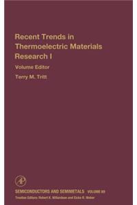 Advances in Thermoelectric Materials I