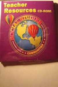 Social Studies 2003 Teacher Resources CD-ROM Grade 3