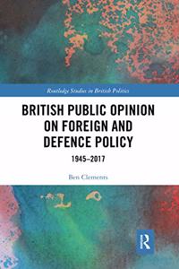 British Public Opinion on Foreign and Defence Policy