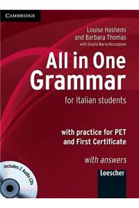 All in One Grammar Italian edition with Answers and Audio CDs (2)
