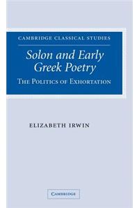 Solon and Early Greek Poetry