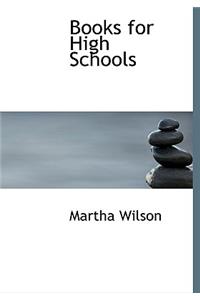 Books for High Schools