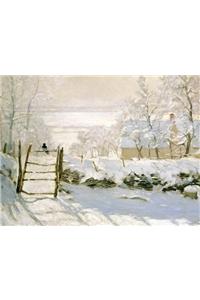 Monet Magpie Boxed Holiday Full Notecards