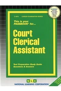 Court Clerical Assistant
