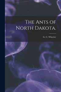 Ants of North Dakota.