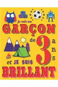 Je suis un garçon de 3 ans et je suis brillant