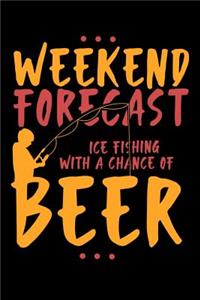 Weekend Forecast Ice Fishing With The Chance Of Beer