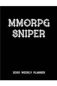 MMORPG Sniper 2020 Weekly Planner