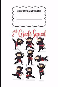 2nd grade Squad Composition Notebook
