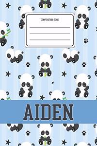 Composition Book Aiden