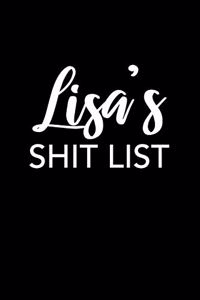 Lisa's Shit List