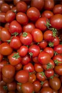 Ripe and Juicy Red Cherry Tomatoes Journal
