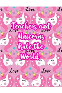 Teachers and Unicorns Rule the World