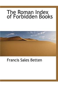 The Roman Index of Forbidden Books