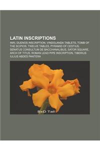 Latin Inscriptions